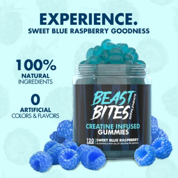 BEAST BITES CREATINA EN GOMITAS